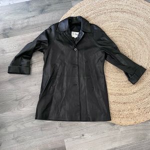 Remy leather coat